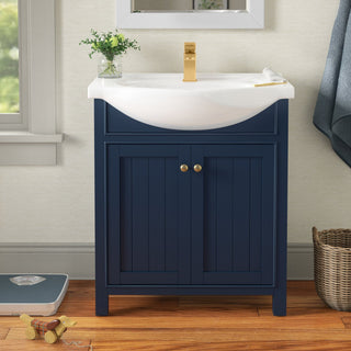 Marian Transitional Blue 30" Single Sink Vanity