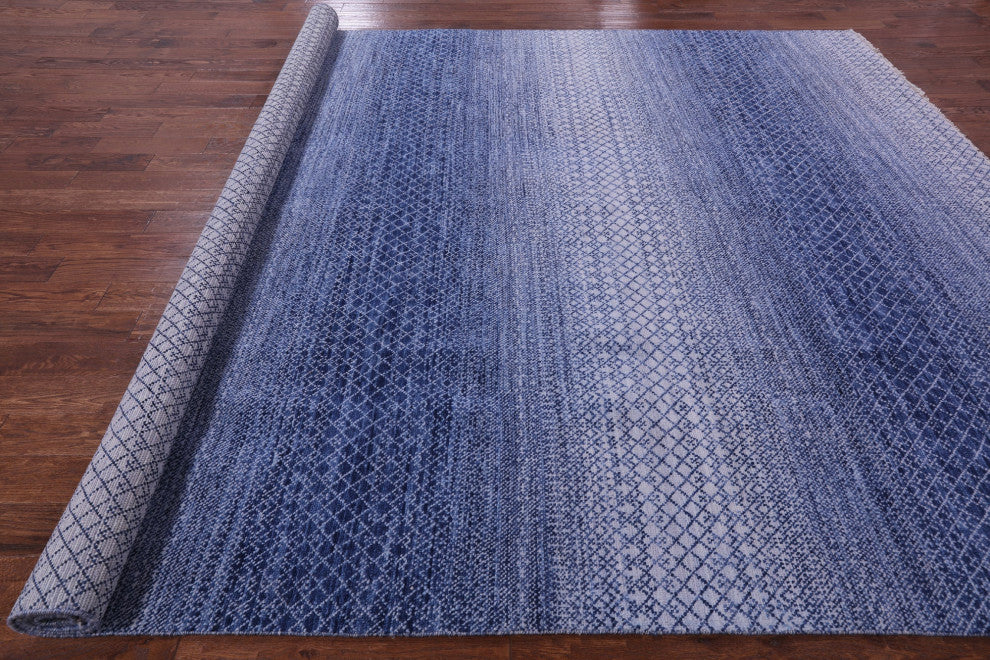 10' 1" X 14' 1" Savannah Grass Handmade Wool Rug - Q13186