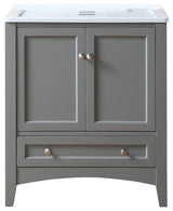 30" Gray Laundry Utility Sink
