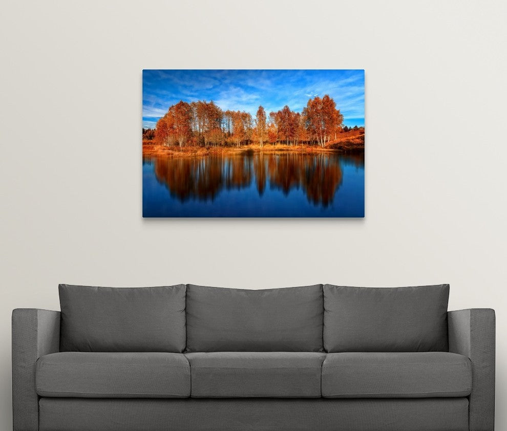 "Back From The Edge" Wrapped Canvas Art Print, 48"x32"x1.5"