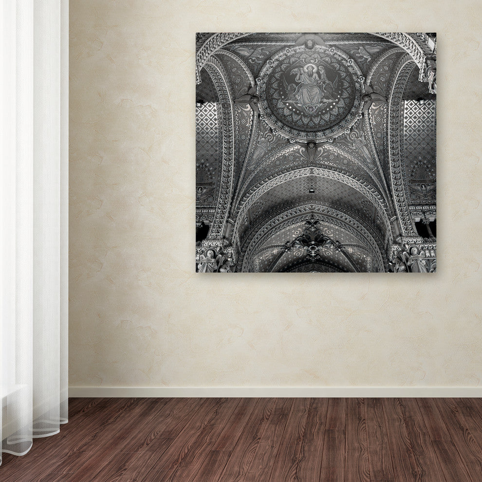 Alan Blaustein ''Lyon I'' Canvas Art, 18x18