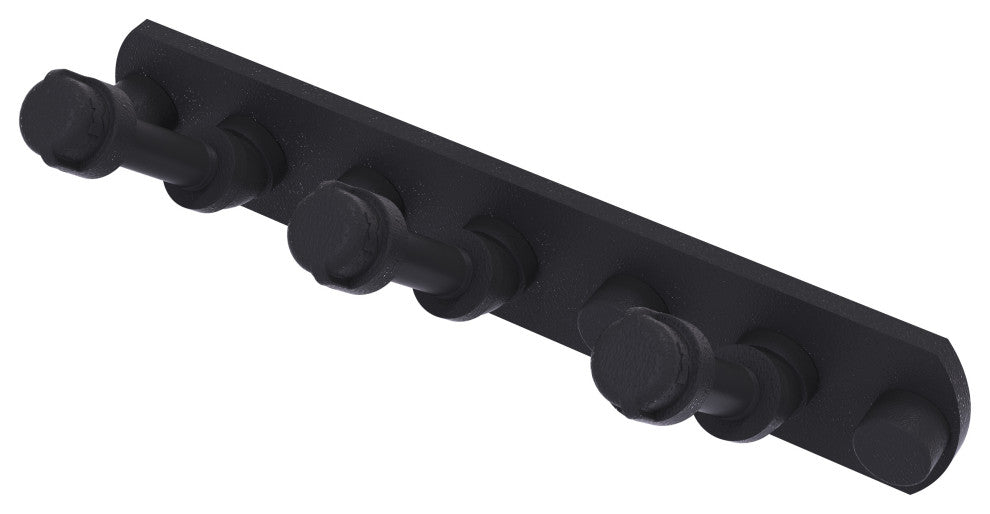 Pipeline 3 Position Multi Hook, Matte Black