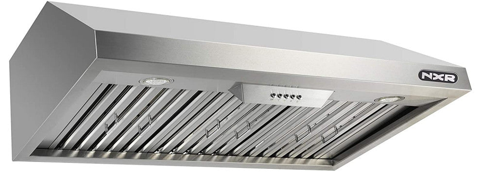 NXR 36" Stainless Steel Gas Range and Under Cabinet Hood Bundle SC3611 EH3619