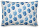 Blue Driedel Pattern 14"x20" Throw Pillow