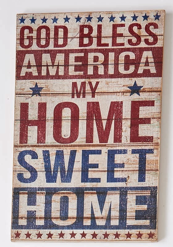 Home Sweet Home Wooden Sign, 18"