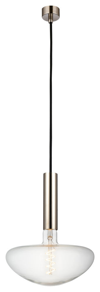 INNOVATIONS LIGHTING 198-1P-PN-BB250LED Edison 1 Light 9.825 inch Mini Pendant