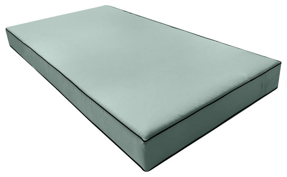 Style5 Full Contrast Pipe Outdoor Mattress Bolster Slip Cover COMPLETE SET AD002