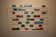 Train Rack Mega - Thomas Train Wooden Storage Display Wall Rack Shelf, set of 2