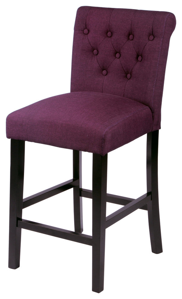 Sopri Counter Chairs, Set of 2, Wine