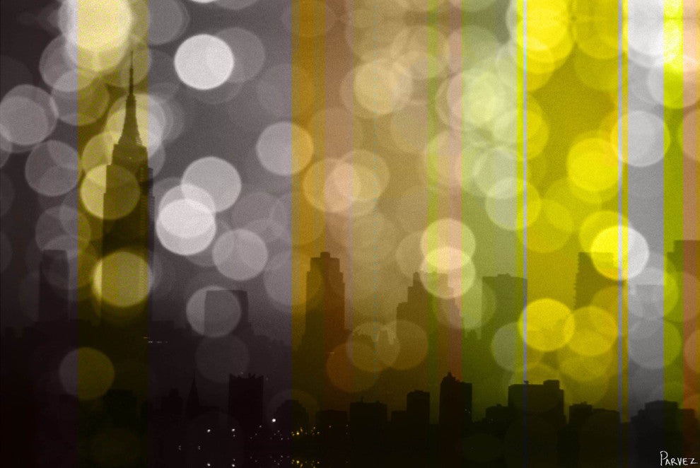 "Manhattan" Fine Art Canvas Print, 36"x24"