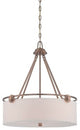 Gramercy Park Pendant, Old Satin Brass