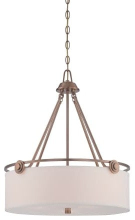 Gramercy Park Pendant, Old Satin Brass