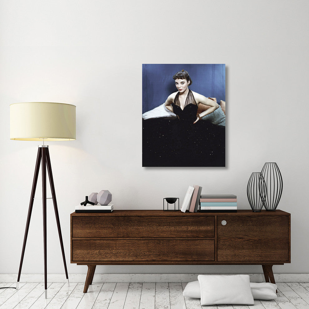 "Joan Collins" Stretched Canvas Giclee by Hollywood Photo Archive, 32x40"