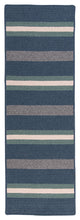 Colonial Mills Elmdale Runner Braided Rug, Blue, 30"x180"