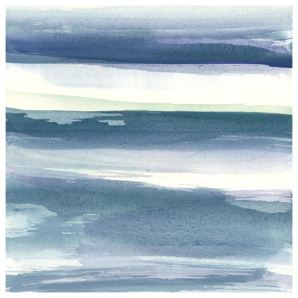 "Mint Dawn I" Digital Paper Print by Chris Paschke, 38"x38"