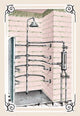 Pink Shower- Gallery Wrapped Canvas Art 28" x 42"
