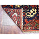 Blue Afghan Ersari with Elephant Feet Design Hand Knotted Wool Rug, 4'0" x 5'9"