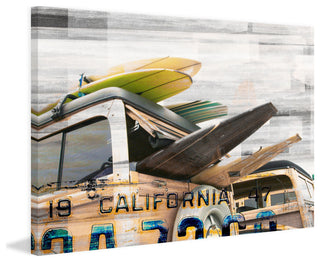"Cali Day" Fine Art Canvas Print, 36"x24"