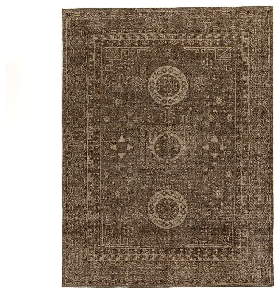 Cortona Hand Knotted Rug-Olive-8'x10'