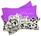 Deny Designs Bird Ave Los Angeles Purple Pillow Shams, King
