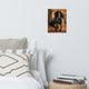 A Brush with Freedom Rustic Photorealism Digital Artwork Loose Art Print, 11" X 14"