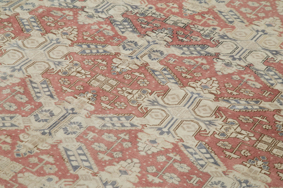 Rug N Carpet - Handmade Anatolian 8' 4'' x 11' 1'' Rustic Area Rug