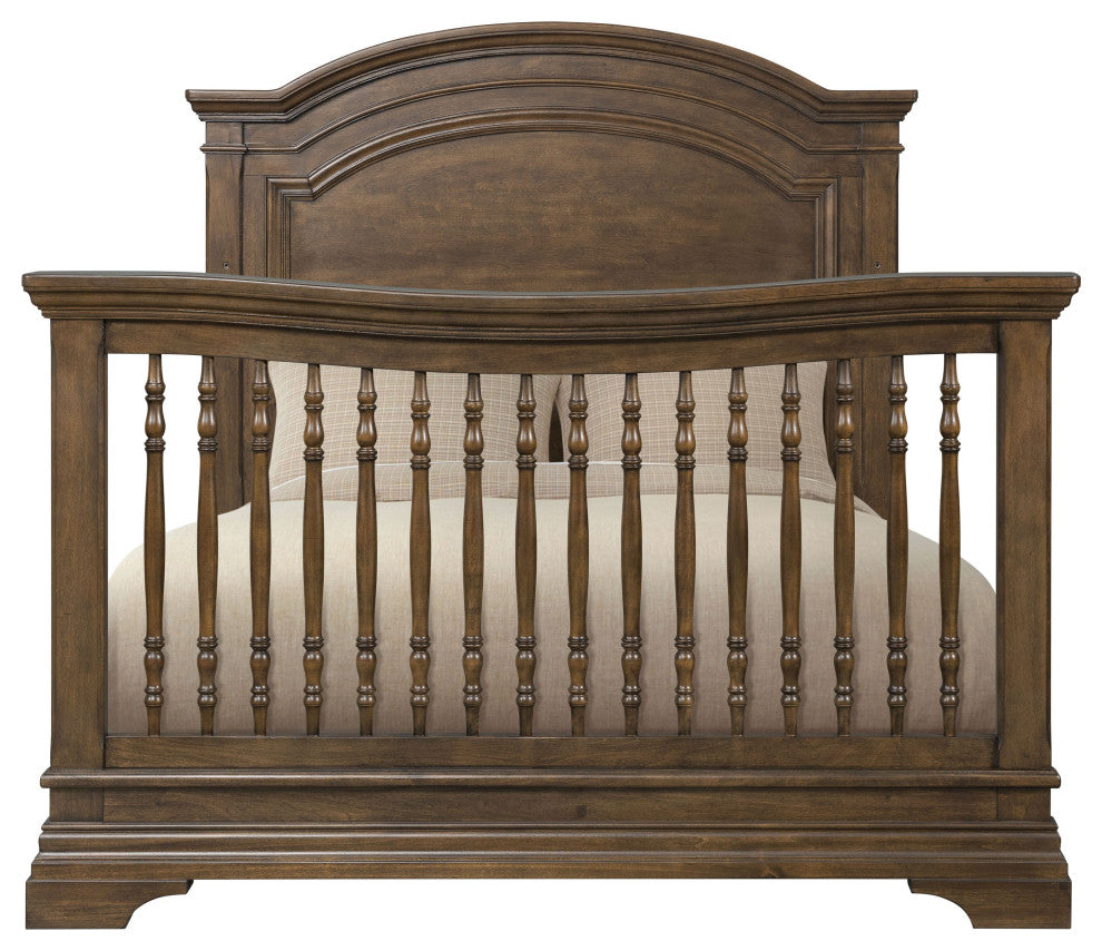 Olivia 60"W Wood Convertible Crib, Rosewood