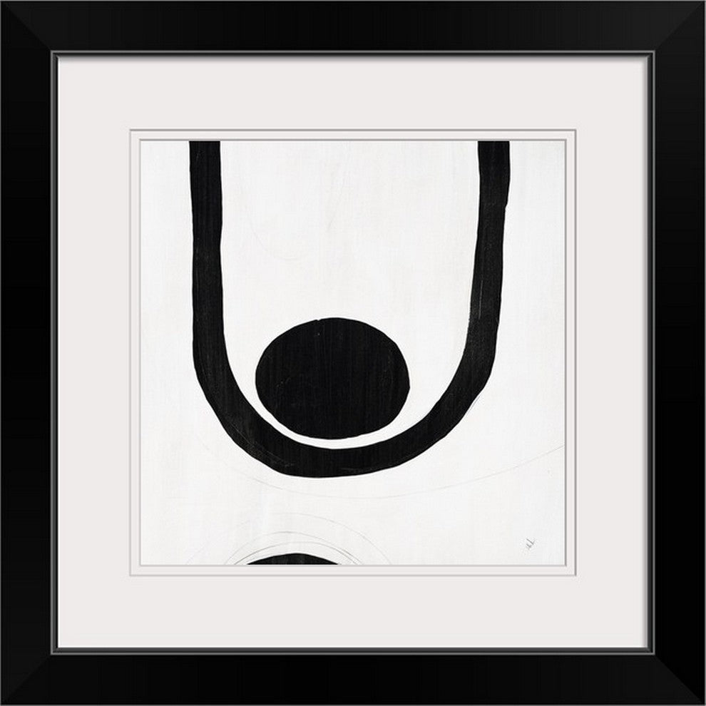 "Drive III" Black Framed Art Print, 20"x20"x1"