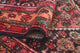 Fine Vintage Distressed Damilett Charcoal/Beige Runner, 3'4x14'1