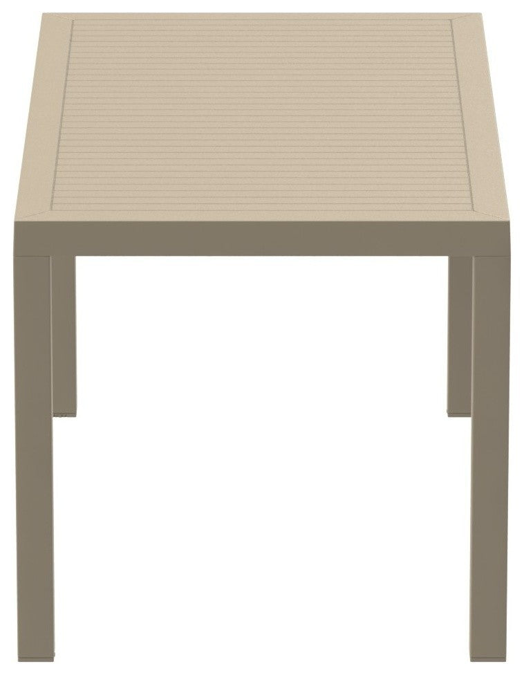 Compamia Ares Rectangle Dining Table, Taupe