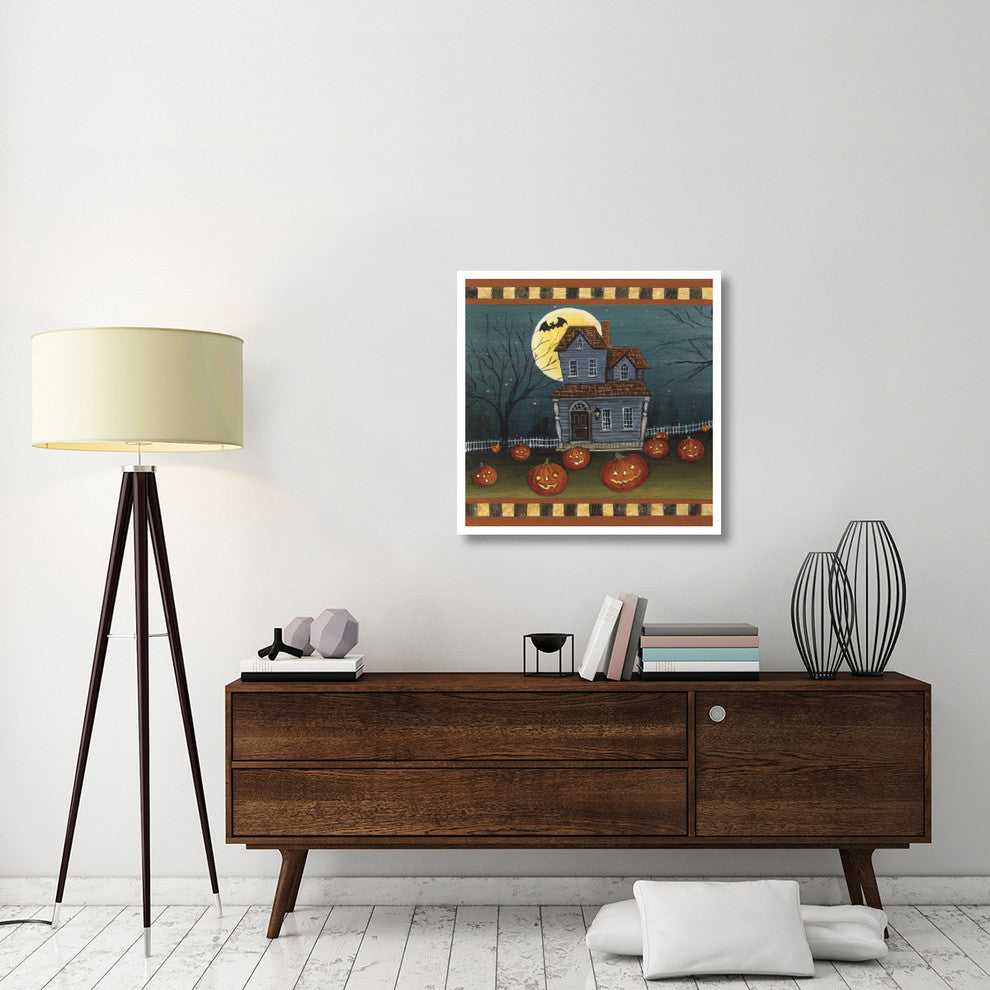 "Halloween Eve" Digital Paper Print by David Carter Brown, 32"x32"