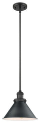 1-Light Briarcliff 10" Mini Pendant, Matte Black