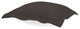 Seascape Puff Ottoman Cover, Charcoal