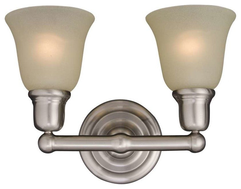 Maxim Lighting Bel Air 2-Light Bath Vanity Satin Nickel - 11087SVSN