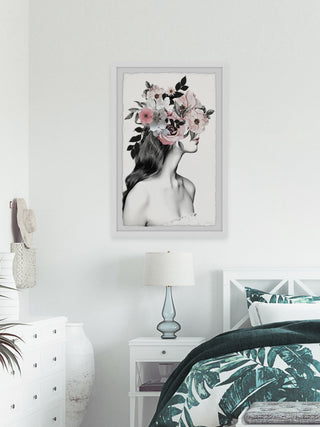 "Flower and Dreams" Framed Painting Print
