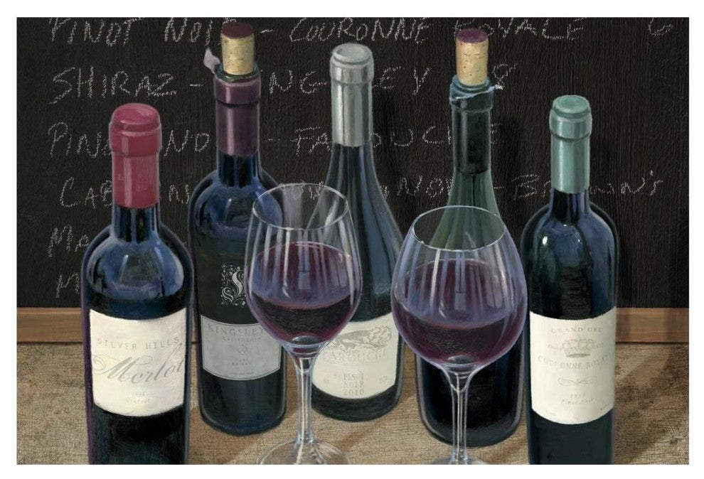 "Wine Spirit I" Digital Paper Print by James Wiens, 20"x14"