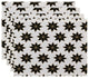 Decorative Holiday Placemat, Set of 4 Geometric, Dark Green