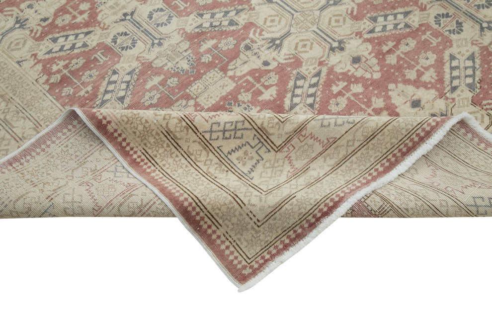 Rug N Carpet - Handmade Anatolian 8' 4'' x 11' 1'' Rustic Area Rug