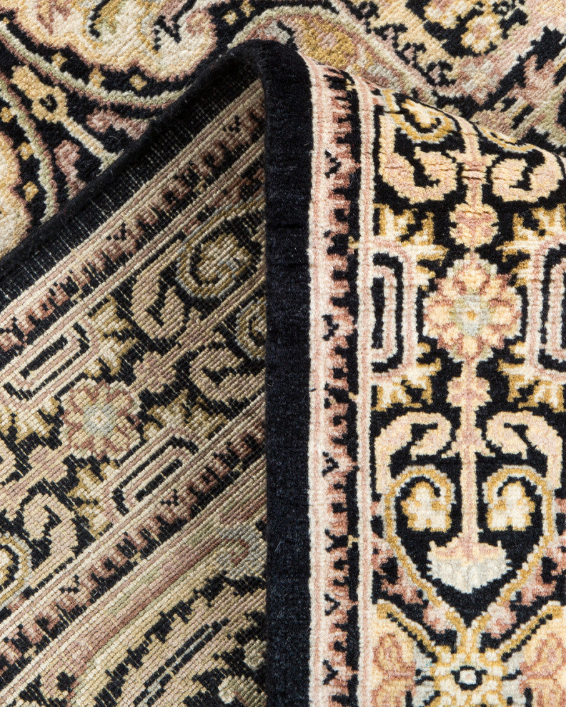 Mogul, One-of-a-Kind Hand-Knotted Area Rug Gray, 2' 7 x 8' 4