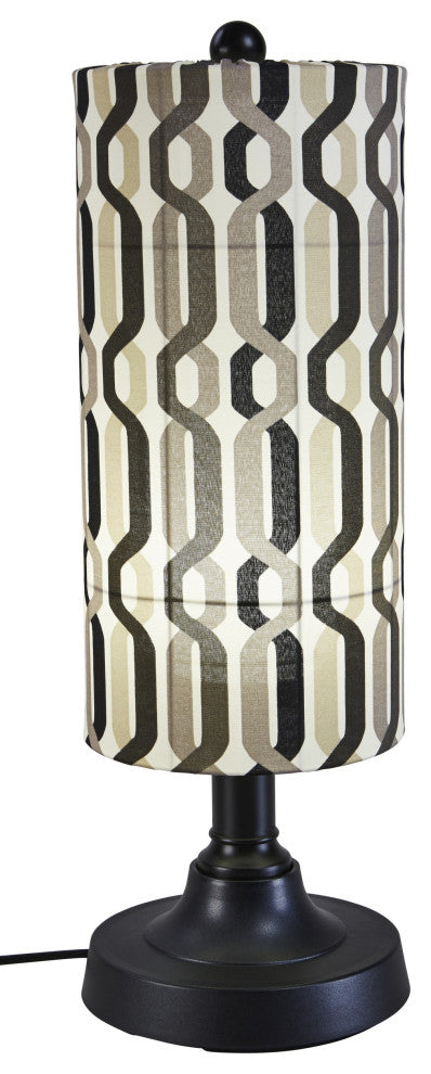 62-280 Coronado 30" Table Lamp With 2" Black Body