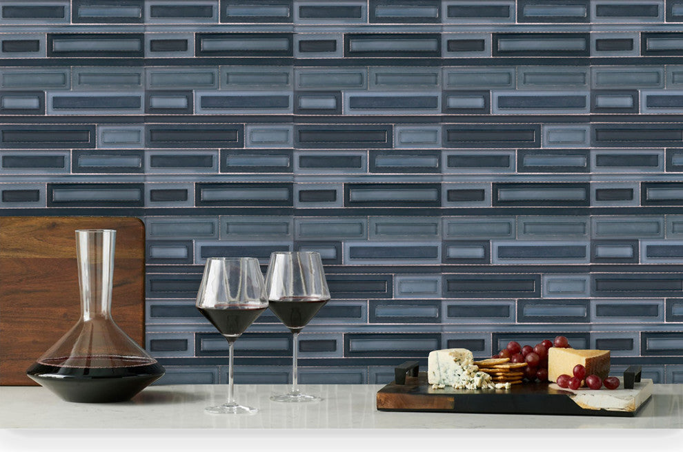 11.75x11.75 Windows Tile, Shades of Gray