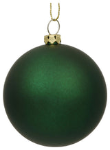 Vickerman N593024DMV 12" Emerald Matte Ball Ornament