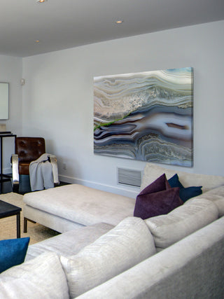 "Crustations" Painting Print on Canvas