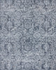 Henderson Transitional Floral Blue Rectangle Area Rug, 5'' x 7''