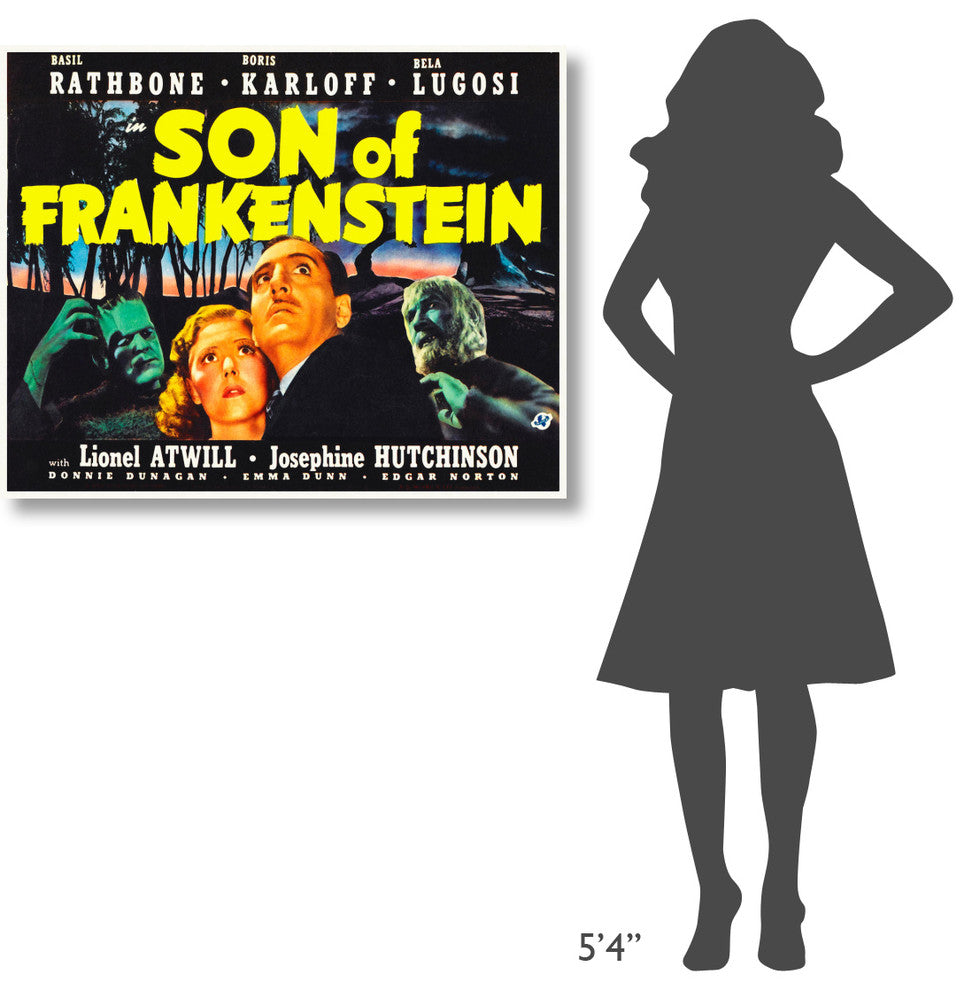 "Son of Frankenstein" Stretched Canvas Giclee by Hollywood Photo Archive, 40x32"