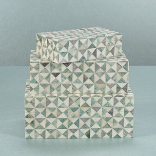 Manado Bone Decorative Box, Medium