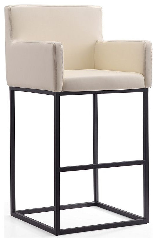 Manhattan Comfort Ambassador Bar Stool, Set of 3