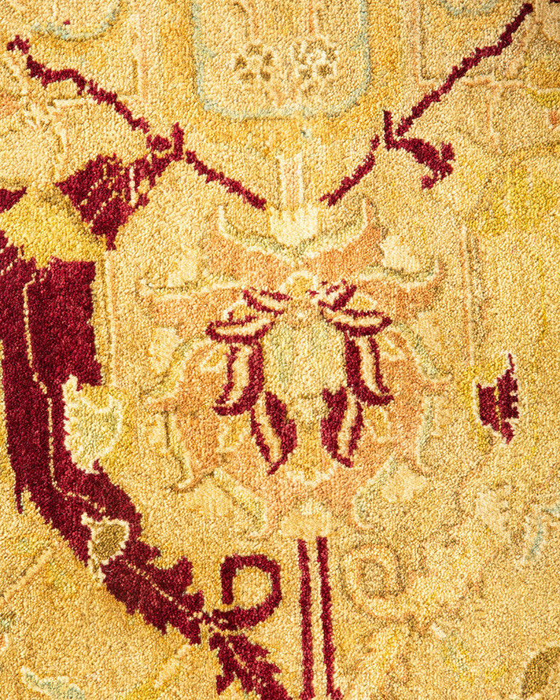 Mogul, One-of-a-Kind Hand-Knotted Area Rug Ivory, 8'1"x15'7"