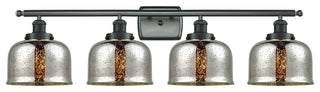 Innovations 916-4W-BK-G78 4-Light Bath Vanity Light, Matte Black