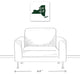 Green and White New York Pride 16x16 Canvas Wall Art